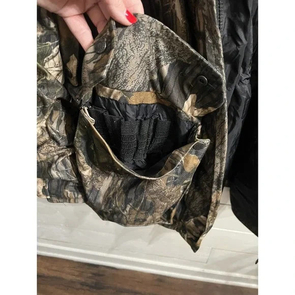 Camo Bear Creek Outfitters Coat Mens Large Heavy Duty Lined Hunting Outdoors XXL - Picture 11 of 16